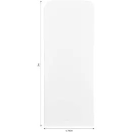 Double Sided Fabric Tube System Display Skin - 2m x 0.8m Unbranded